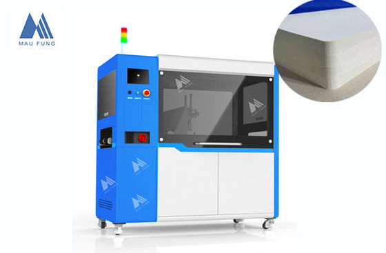 Mesin Pemotong Sudut Bulat Kertas Kepala Ganda Otomatis Penuh Maufung Untuk Pemotongan Sudut Bulat Notebook MF-ACM380