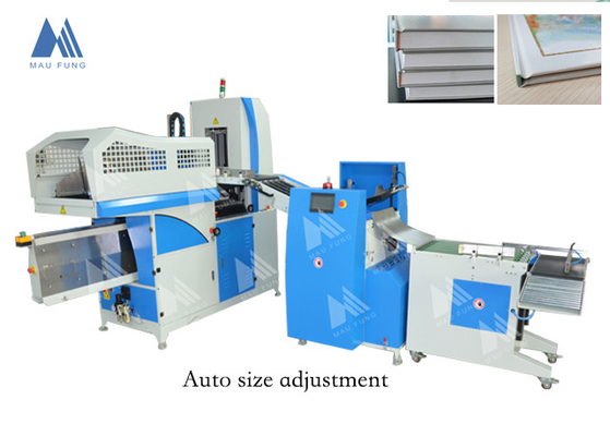 Smart Auto Size Adjustment Hard Cover Book Casing In Book Pressing & Creasing Machine Maufung MF-SMART390 Mesin pencetakan dan pencetakan buku
