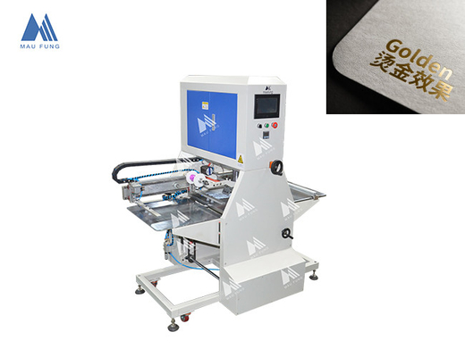 35pcs/Min 50mm*150mm Passport Kulit Mesin Stamping Hot Foil