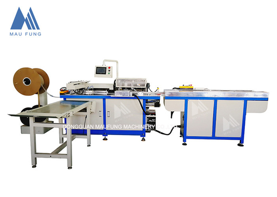 2000pcs/H 510*800mm Mesin Perekam Kalender Meja Notebook Double Wire Punching Binding MF-DPBM500