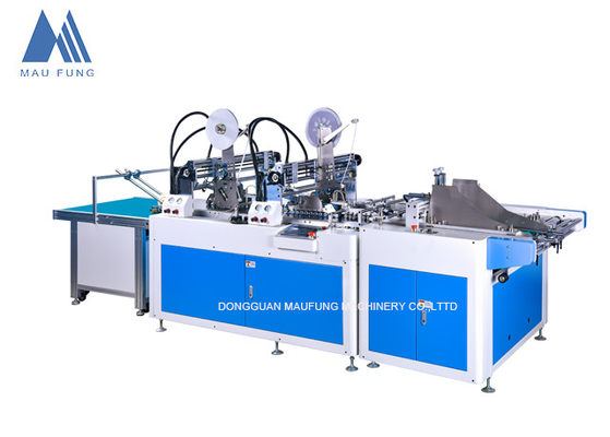 Auto Double-sided tape tape paste Machine untuk kotak karton kertas MF-ATM900