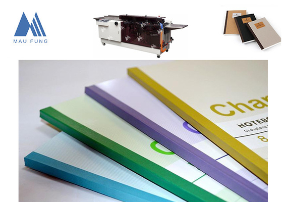 Mesin Glue Book Back Taping, Buku Latihan Glue dan Glueing Binding Machine Buku Back Pasting Machine MF-SPM340