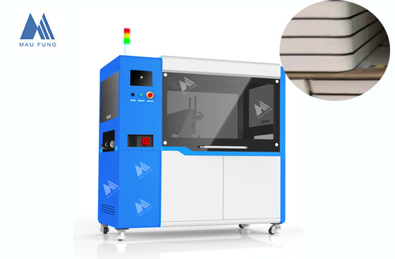 Full Auto Double-Head Kulit Notebook Mesin Pemotong Lingkaran Bulat Untuk Notebook Lingkaran Pemotong MF-ACM380