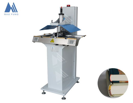 Semi Otomatis Pneumatic Book Case Spine Rounding Machine Diaries Book Case Rounding Machine MF-PRM420