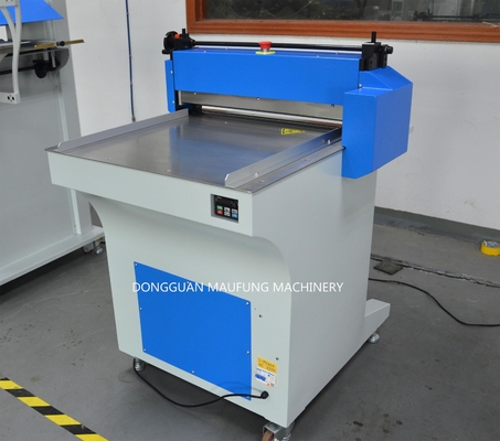 Mesin Pembulatan Punggung Buku / Blok Buku MAUFUNG 60mm China, Mesin Pembulatan Punggung Buku Elektrik MF-560R