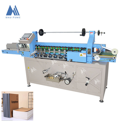 Hard Cover Book Block Back Paper Tipping Machine / Mesin Mematukkan Kaki Buku MF-620P