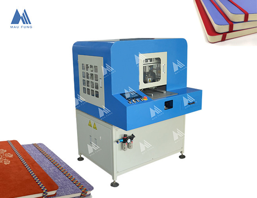 Hard Cover Book Elastic Band Inserting Machine 700pcs/h Hardcover Book Binding Machine MF-SEM450 Mesin pengikat buku