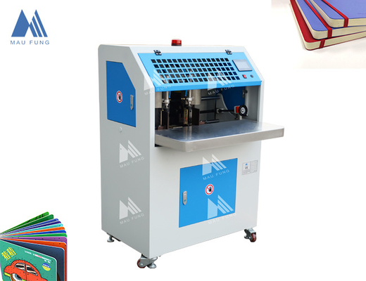 100mm Tinggi 490*450mm Mesin Pneumatic Corner Cutting Mesin Hardcover Book Binding