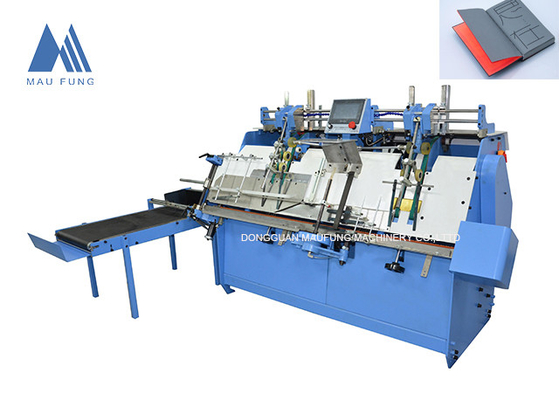 High Speed Automatic China End Papering Machine Untuk Buku Hard Cover, Mesin Perekat Lembar Akhir MF-EIM450