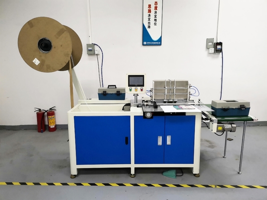 A4 Notebook Semi Otomatis Double Twin Wire Binding Machine MF-SDM520