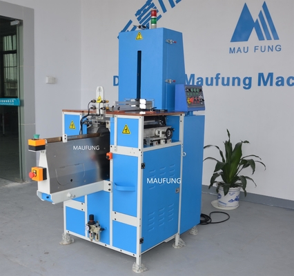 China Semi-otomatis bundar tulang belakang buku casing-in mesin, buku kembali bundar mesin pengikat MF-SKJ380AS