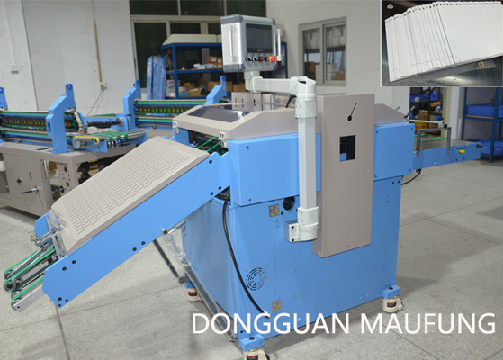 Mesin Pemotong Tab Indeks Buku Pendaftaran sepenuhnya otomatis China Maufung Machinery MF-PBM350
