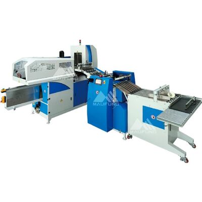 Auto Photo Album Casing In Dan Membentuk Mesin Pencet untuk Lay flat Photo Book Making MF-FAC390