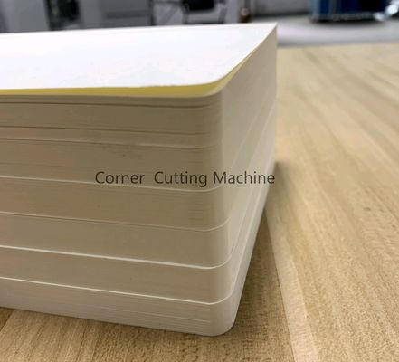 Maufung Otomatis Pneumatic Paper Round Corner Cutting Machine Untuk Notebook Round Corner Cutting