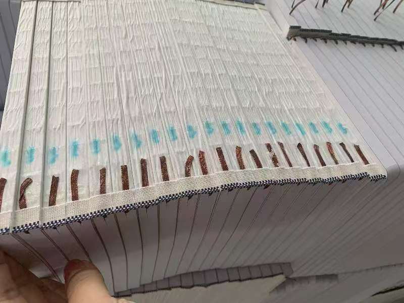 Mesin Semi-Automatik Buku Blok Kepala Band 220V 1.5KW untuk Hard Cover Buku Kepala Banding dengan 11pcs / menit Kecepatan