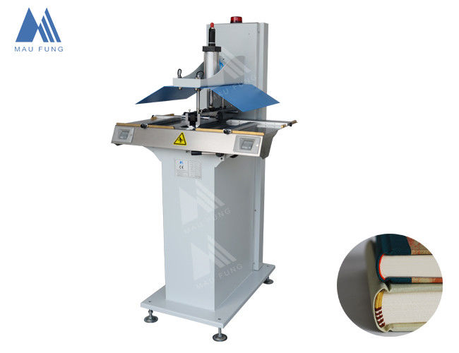 Semi Otomatis Pneumatic Book Case Spine Rounding Machine Diaries Book Case Rounding Machine MF-PRM420